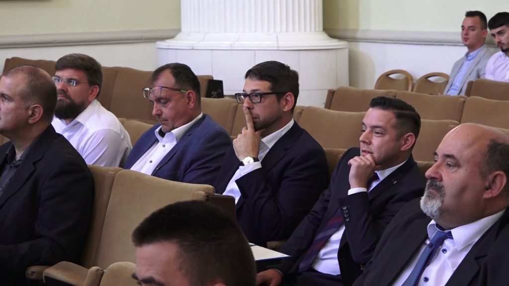 Kálló Gergely a megyeházán járt