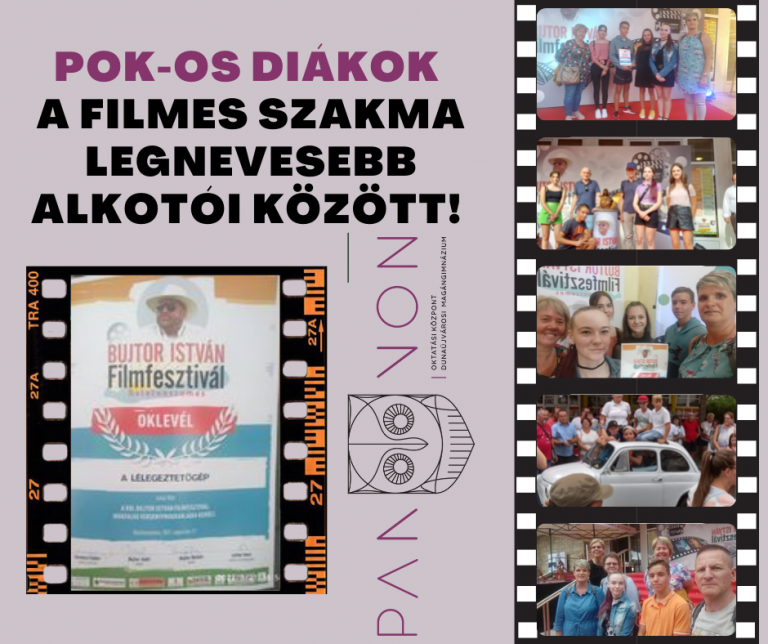A Bujtor István Filmfesztiválon szerepelt a Pannon médiacsapatának filmje