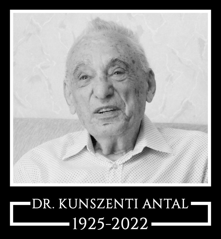Elhunyt dr. Kunszenti Antal gyermekgyógyász