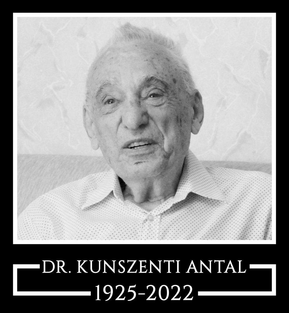 Elhunyt dr. Kunszenti Antal gyermekgyógyász