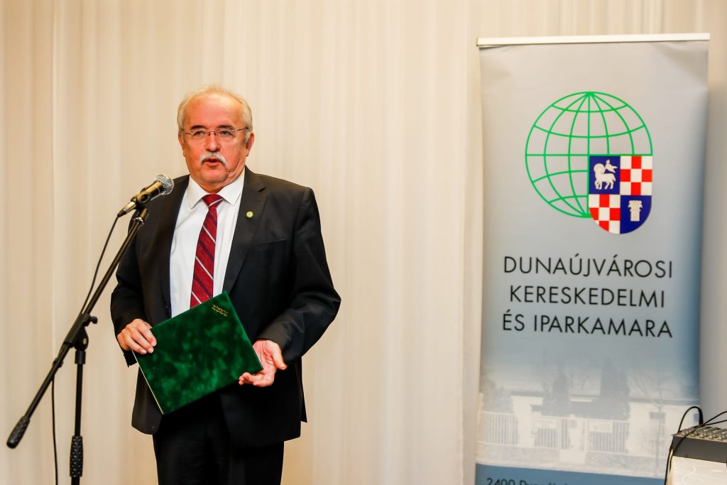 Králik Gyula kapta a Dunaújvárosért díjat