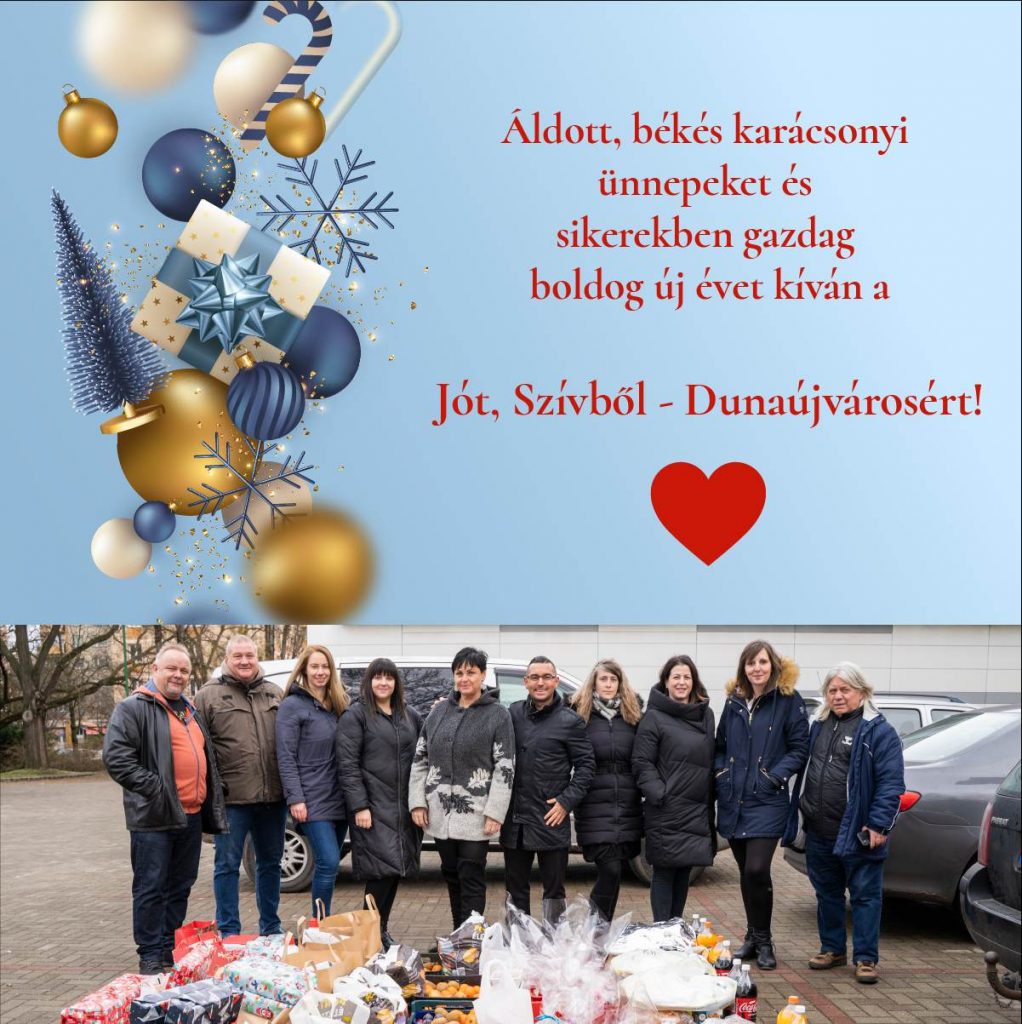 Adományokat adtak át karácsonykor is