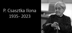Elhunyt P. Csasztka Ilona grafikusművész