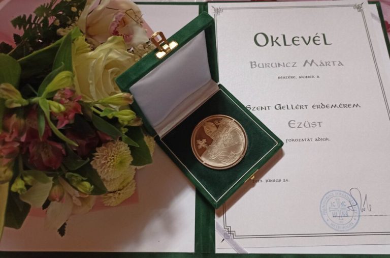Szent Gellért-díjat kapott a Gárdonyi iskola pedagógusa