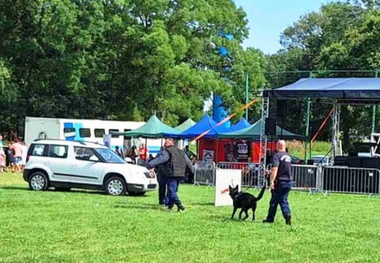A bv-sek is bemutatóztak a perkátai rendezvényen