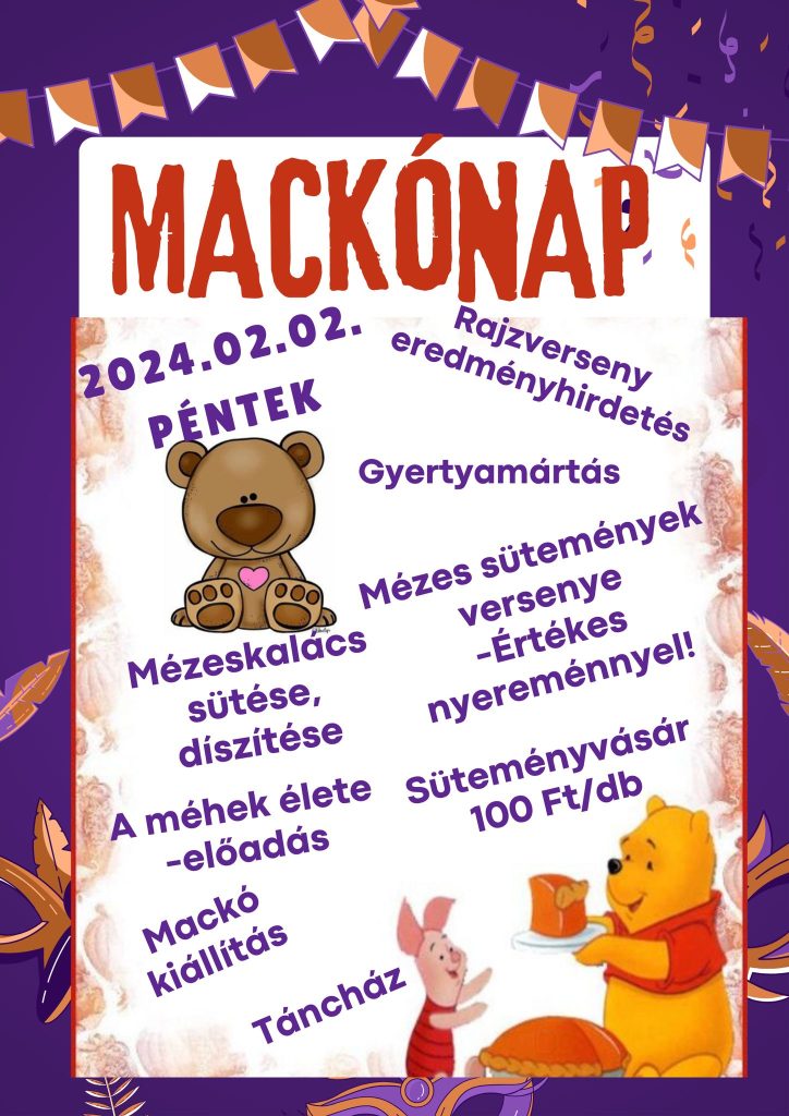 Mackónapra készülnek a magdások