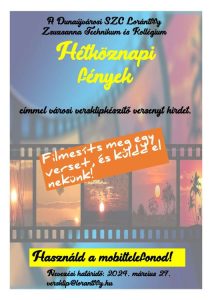 Versklipkészítő versenyt hirdet a Lorántffy