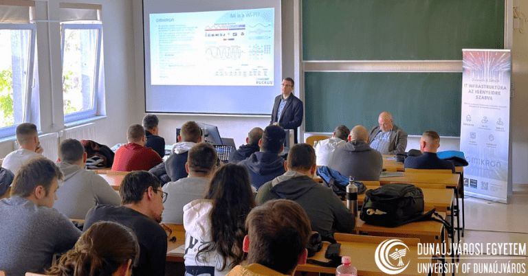 A hatodik informatikai tantárgyi előadást tartották az egyetemen