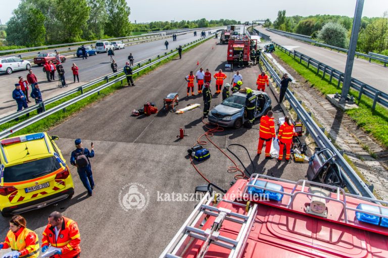 Katasztrófa-felszámolási együttműködési gyakorlatot tartottak városunk határában