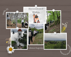 A Velencei-hegységben túrázott a Hátizsákosok Klubja