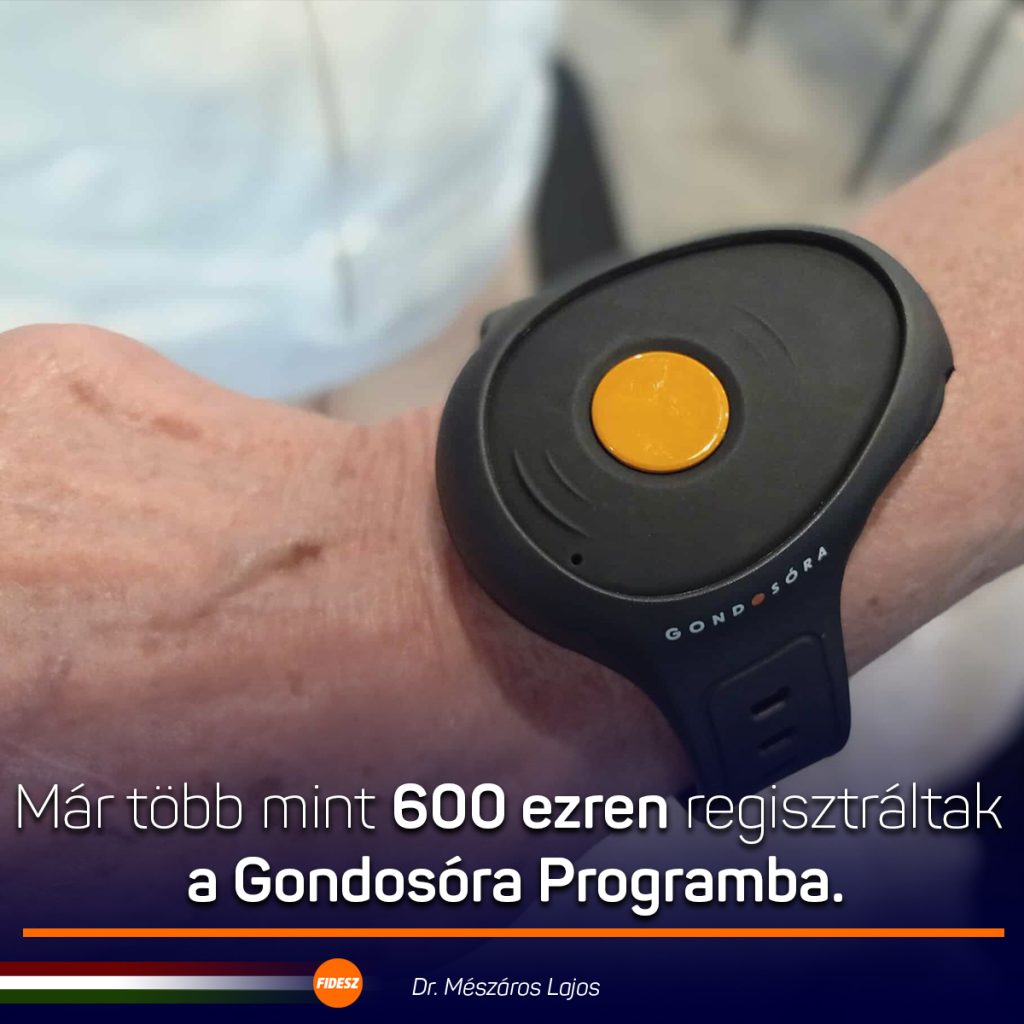 Már több mint 600 ezren regisztráltak a Gondosóra programba