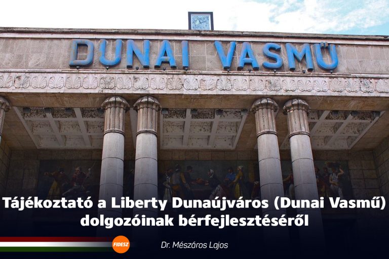 Dr. Mészáros Lajos a vasműs bérfejlesztés mielőbbi megállapodására törekszik