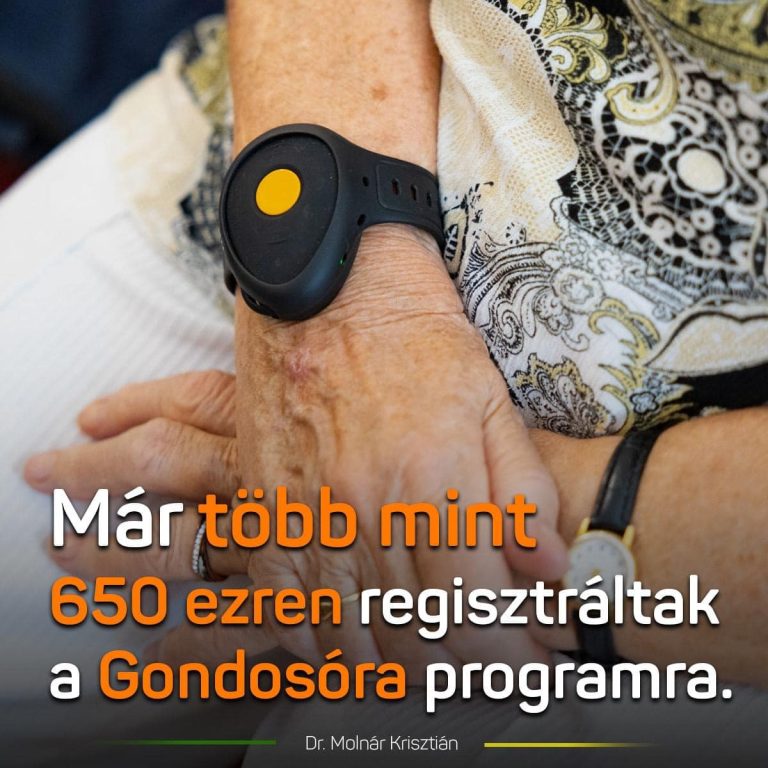 Már több, mint 650 ezren regisztráltak a Gondosóra programra