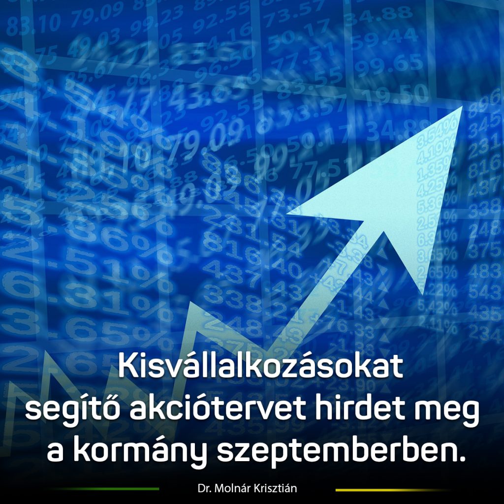 Kisvállalkozásokat segítő akciótervet hirdet a kormány