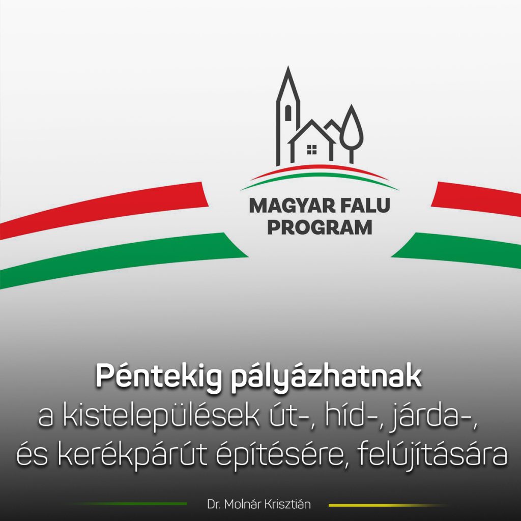 Magyar Falu Program pályázati határidő