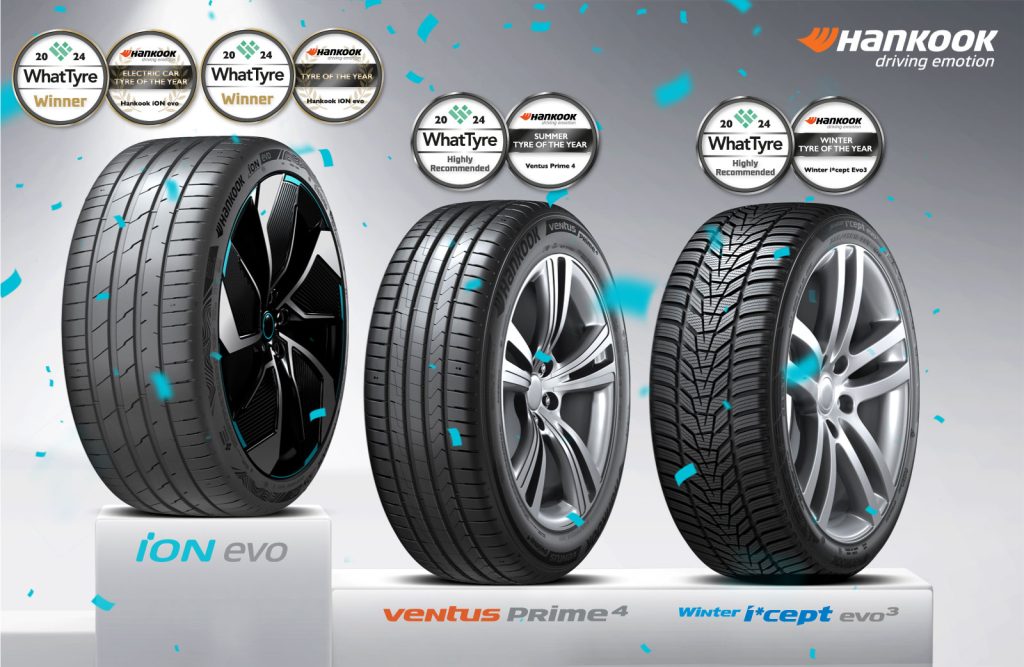 Az Év Gumiabroncsa 2024 díjat kapott a Hankook