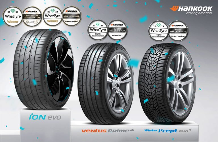 Az Év Gumiabroncsa 2024 díjat kapott a Hankook