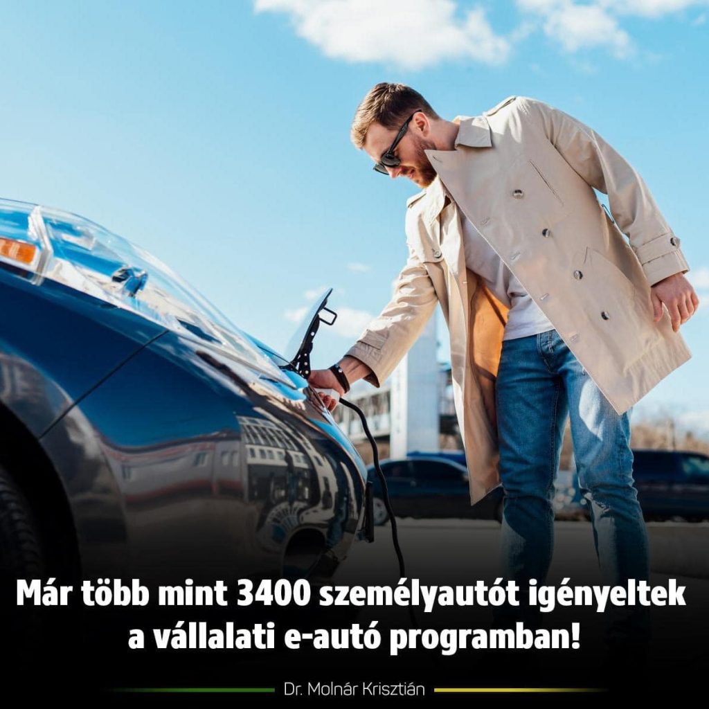 Több mint 3400 cég igényelt forrást zöld járművek vásárlásához