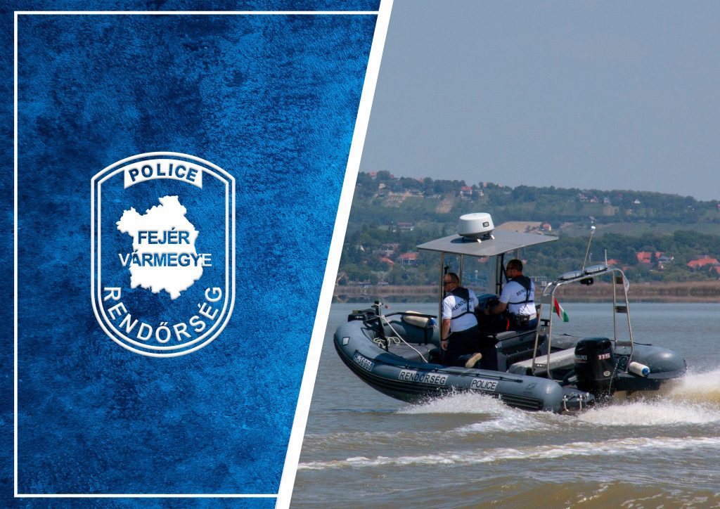 Úszás közben kimerült strandolóknak segítettek a vízirendőrök