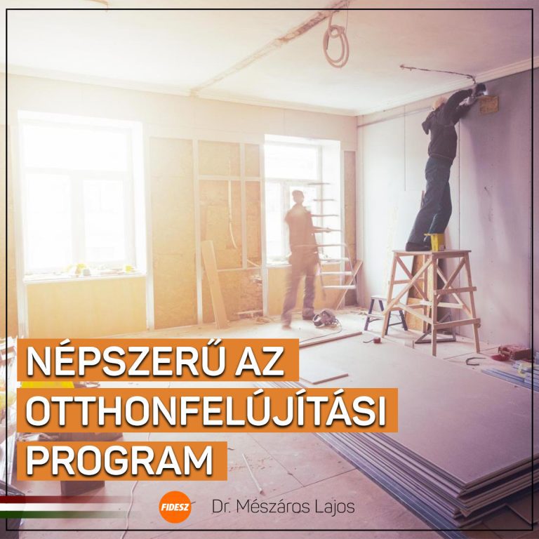Tovább egyszerűsítenék az otthonfelújítási programot a családok számára