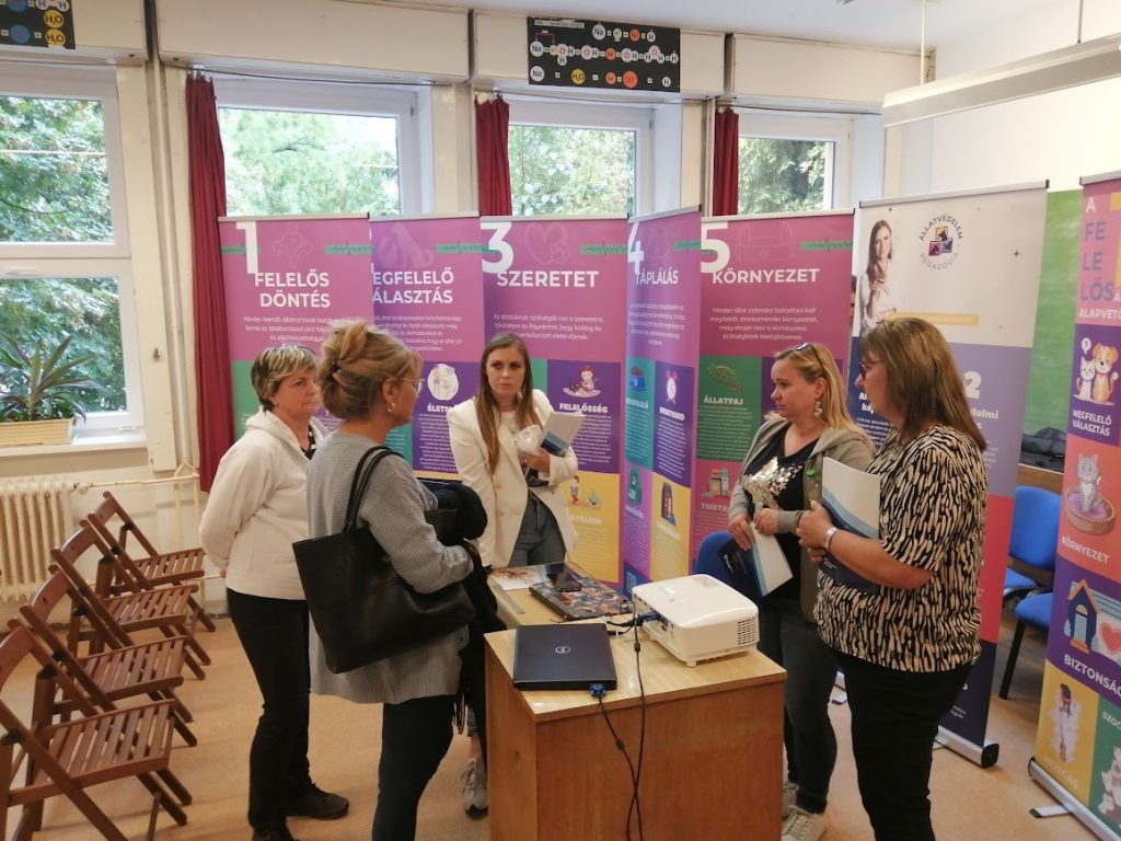 Állatvédelmi Pedagógus Roadshow volt a Petőfi iskolában