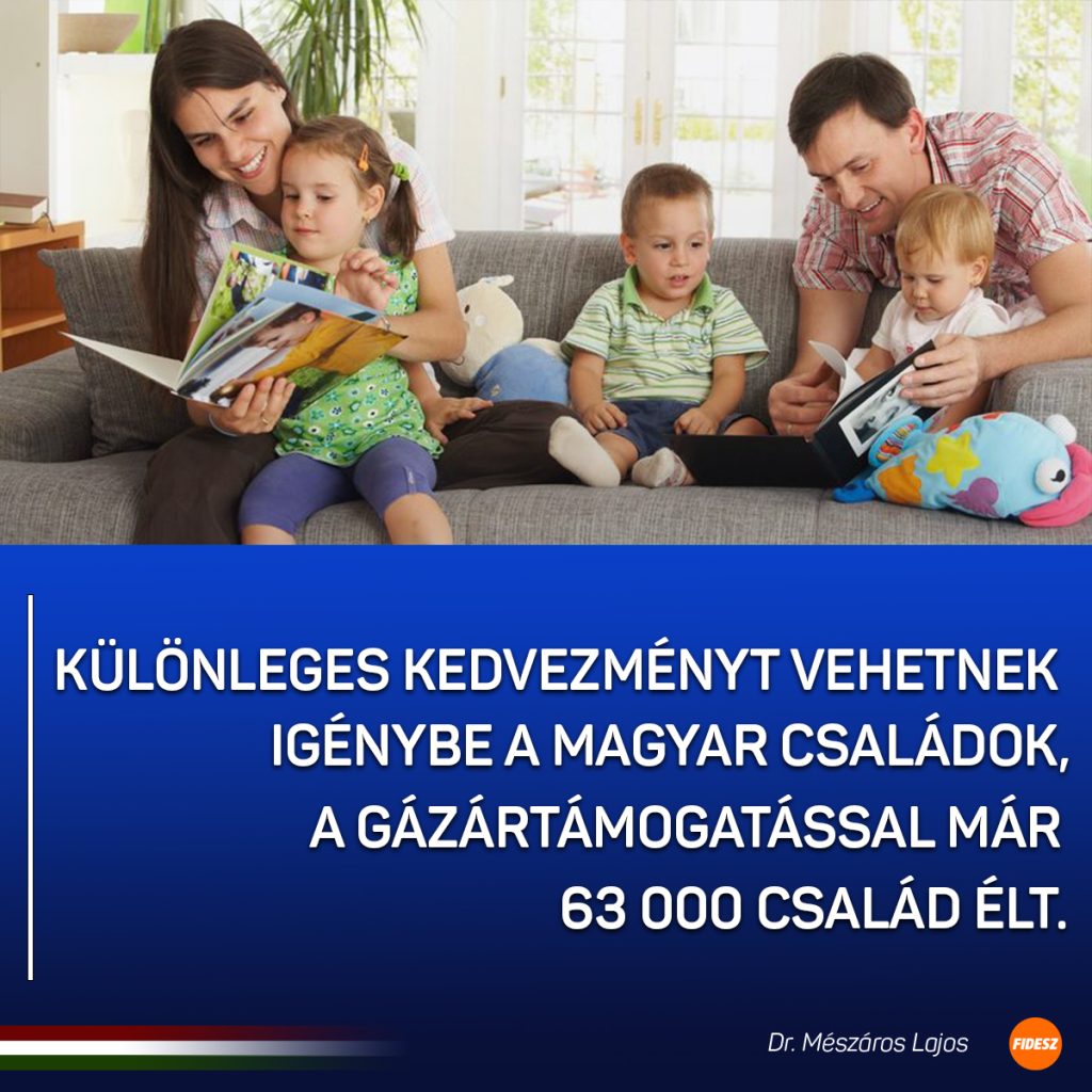 Különleges kedvezmény a többgyermekes családoknak
