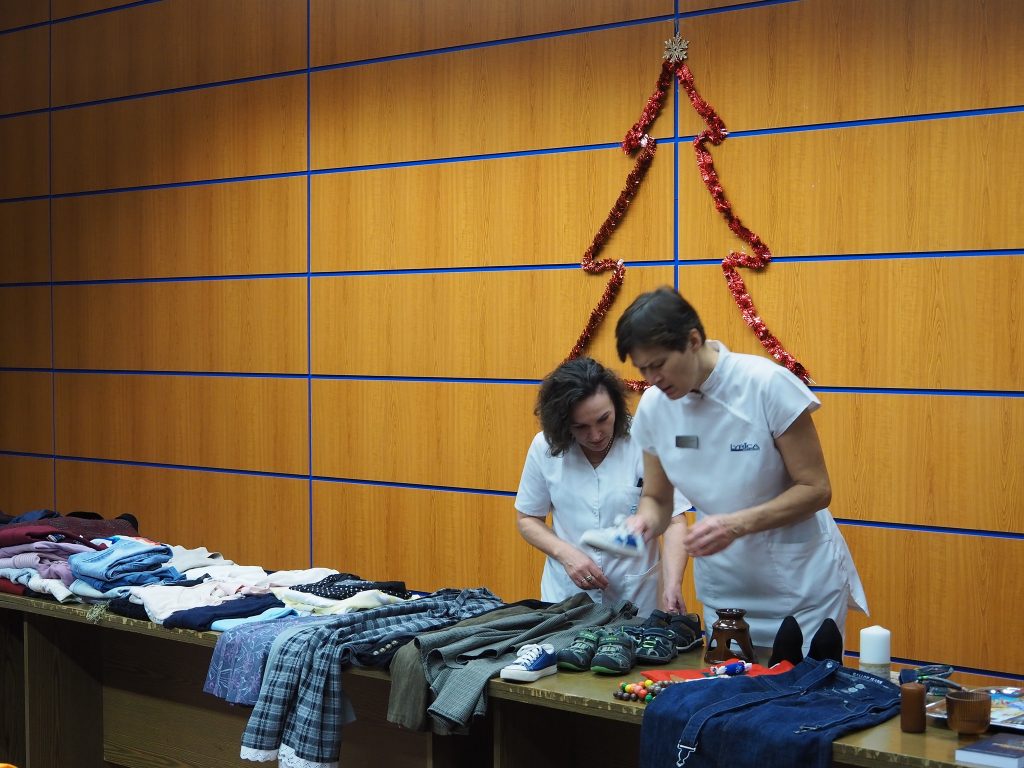 Pantaleon Gardróbcsere Program a kórházban
