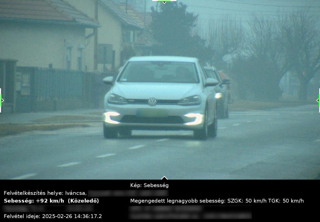 Két órán belül négyszer is beleszaladt a traffipaxba – mennyi lett a vége?