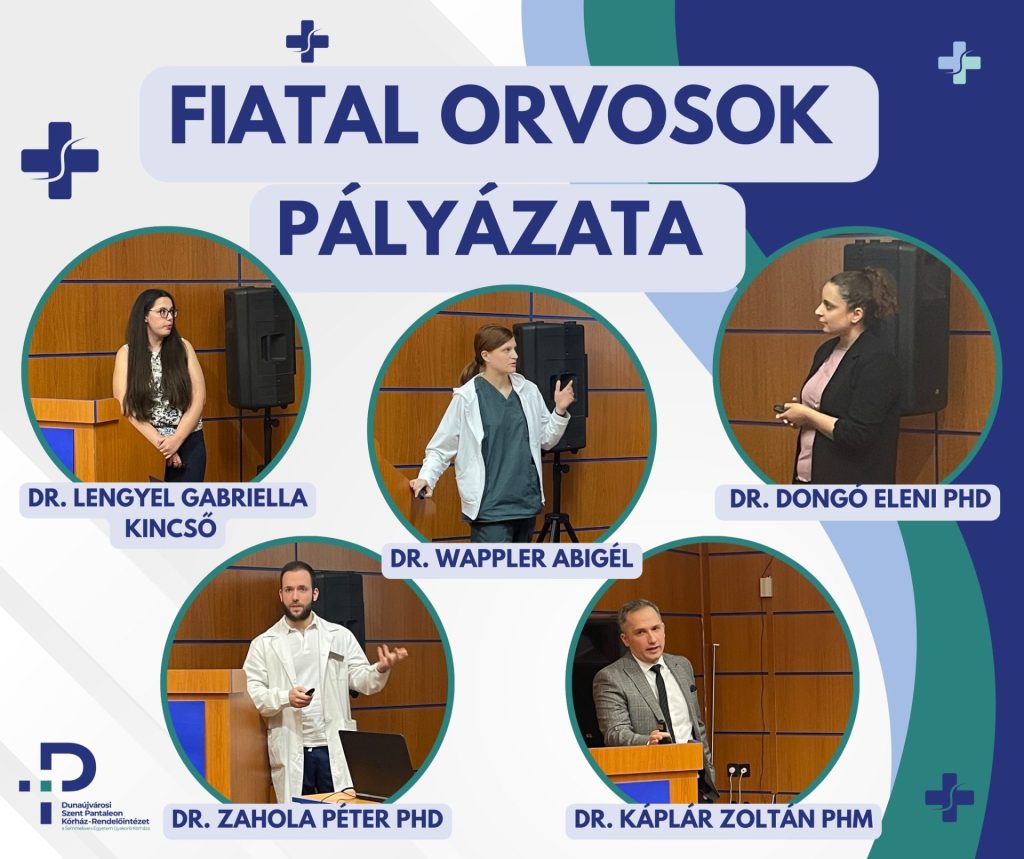 Fiatal orvosok a dunaújvárosi kórházban