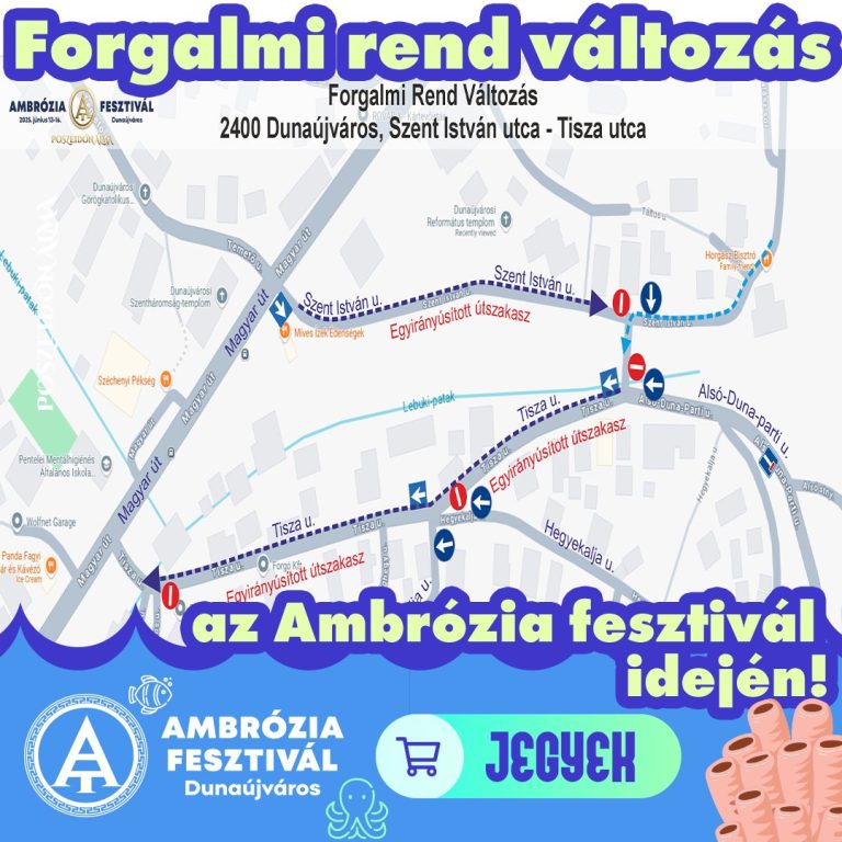 Figyelem! Így változik a közlekedés az alsó Duna-parton már mától