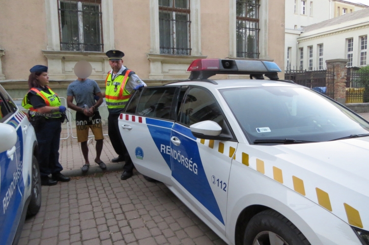 Csapdát állítottak a vármegyei rendőrök – így kapták el a rablót!