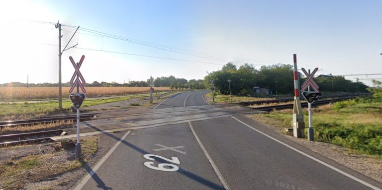 Lezárják a pálhalmai vasúti átjárót a 62-esen most csütörtöktől!