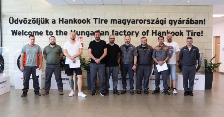 Mérnöktámogató programot végeztek a Hankook munkatársai az egyetemen