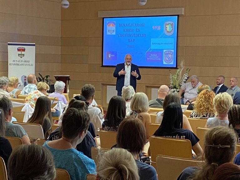 Dunaújvárosi Rendőrkapitányság: kiber-és vagyonvédelem, elsőkézből!