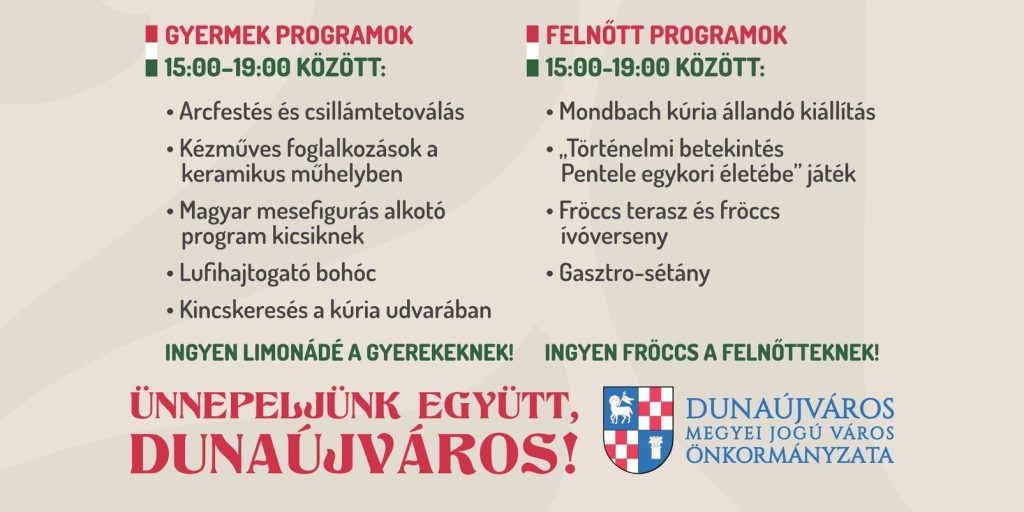 Az Augusztális rendezvény is oda lett Dunaújvárosban – de lesz ingyen fröccs