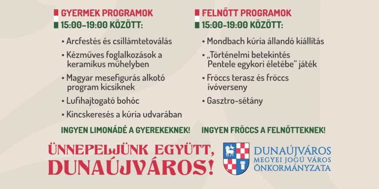 Az Augusztális rendezvény is oda lett Dunaújvárosban – de lesz ingyen fröccs