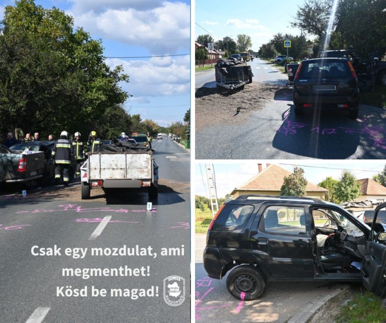 Hiába volt ő a vétlen sofőr, a biztonsági övvel akár meg is úszhatta volna