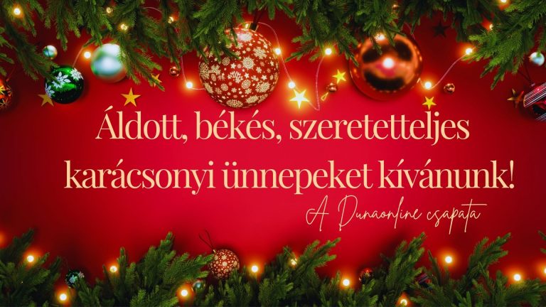 Töltse meg a szíveket az ünnep varázsa!