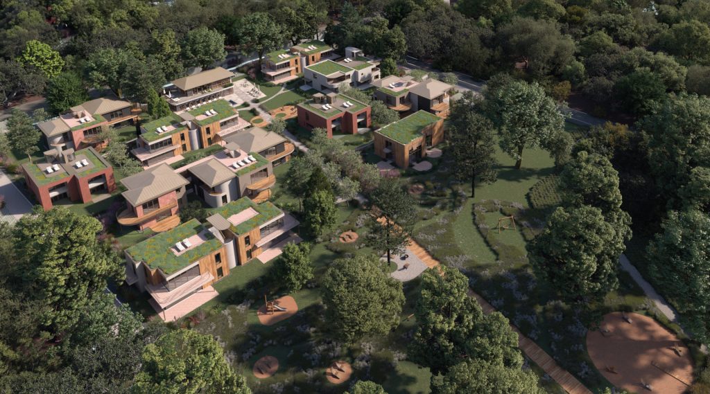 A dunaújvárosi Épduferr nyerte a zánkai Balatoni Villapark generálkivitelezését