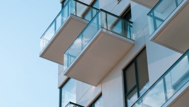low angle photo of balconies