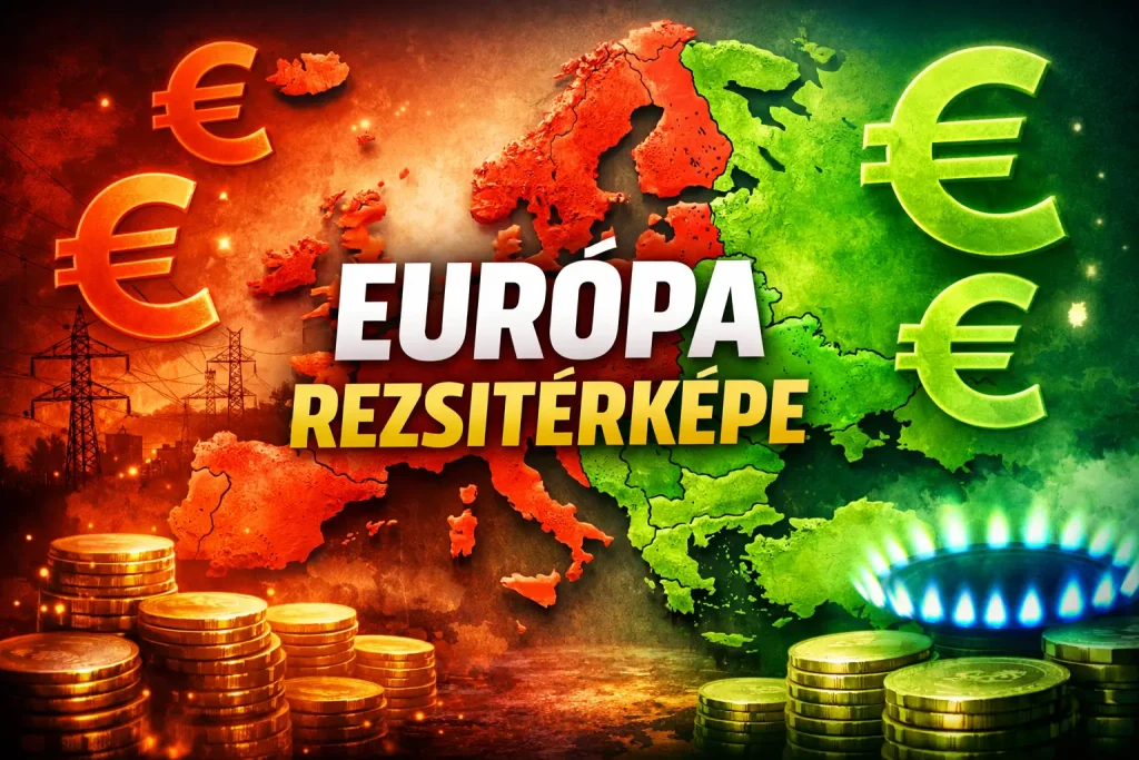 Európa rezsitérképe: itt a legolcsóbb az áram és a gáz az EU-ban