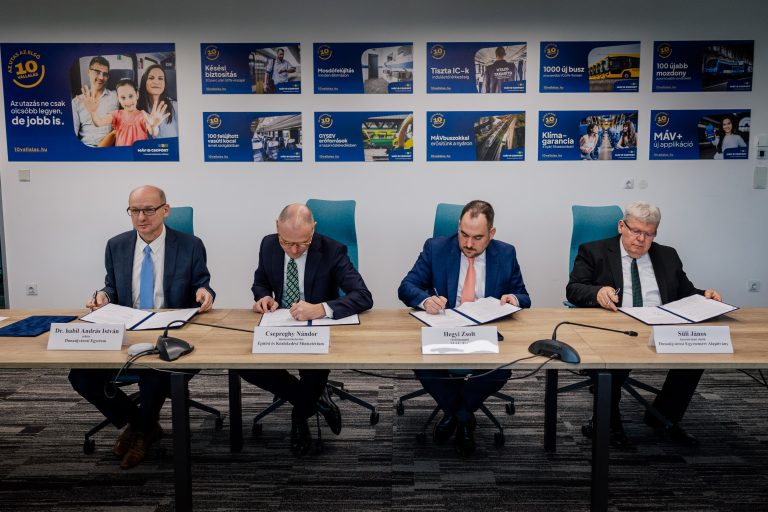 A MÁV és a Dunaújvárosi Egyetem megerősítette együttműködését