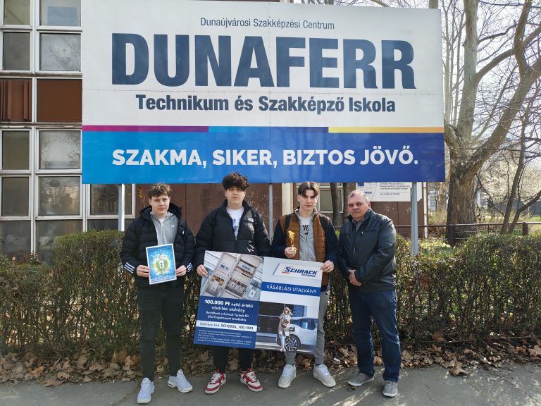 A Dunaferr csapata az energiahatékonysági versenyen országos harmadik helyezést ért el
