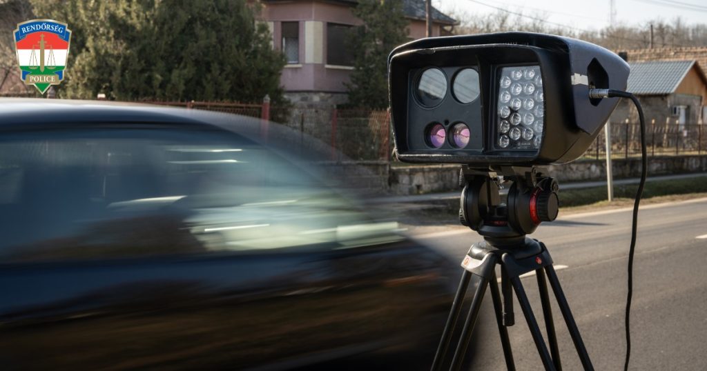 Sebességellenőrzések: egész héten fokozott ellenőrzés az utakon