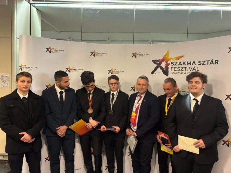 Szakma Sztár Fesztivál: a Bánki négy diákja is a dobogóra állt!