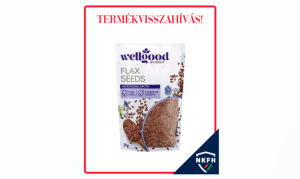 A Penny-Market Kft. visszahívta a forgalomból a 200 grammos Wellgood lenmag valamennyi tételét