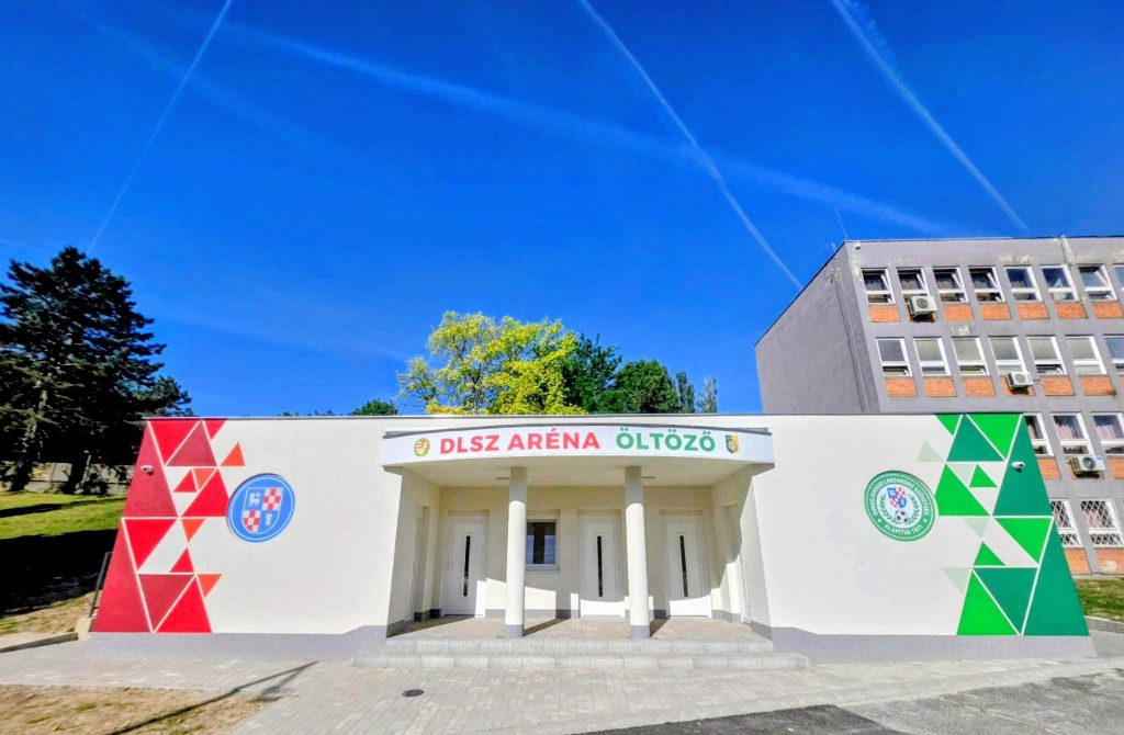Jelentős előrelépés történt a DLSZ Aréna új öltözőjének kialakításában