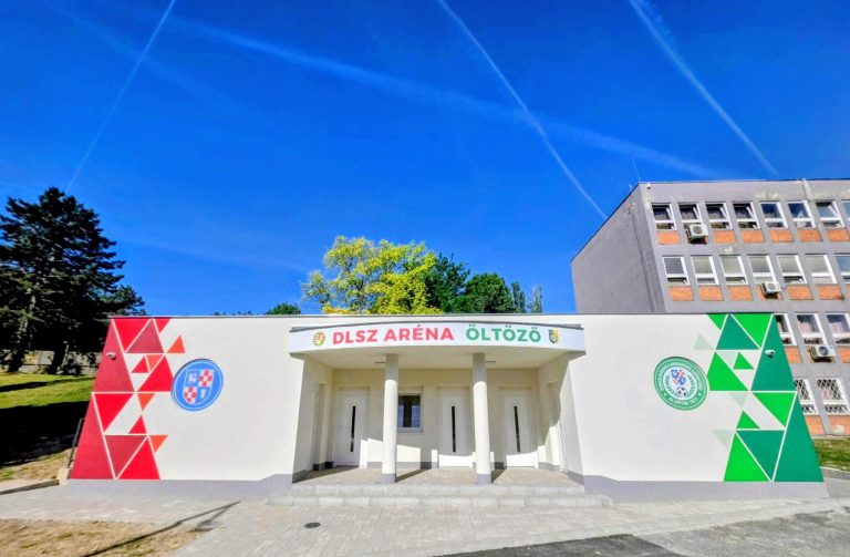 Jelentős előrelépés történt a DLSZ Aréna új öltözőjének kialakításában